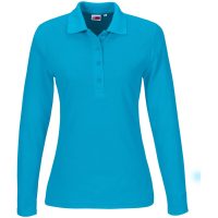 BAS-8031-AQ_1024X1024.jpg Ladies Long Sleeve Elemental Golf Shirt