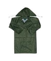 8653abcdf6c6c7d7458c05a8d05b34d4.png Polyester PVC Calf Length Rain Coat