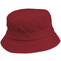 303238-redwhite.png Bucket Reversible Cotton Hat