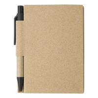 303984-black.png Mini Recycled Notebook and Pen