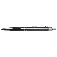 304099-black.png Metal Ergonomic Grip Ballpoint Pen