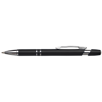 Dual Ring Metallic Ballpoint Pen