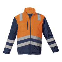 304428-SafetyOrangeNavy.png Fleet Jacket (FLE-JAC)