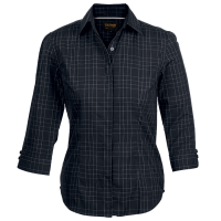 304457-black.png Hamilton Check Blouse Ladies