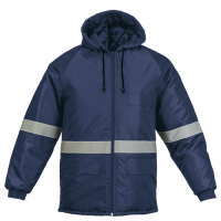 306694-Navy.png Ground Zero Jacket with Reflective Tape (GZ-JACR)