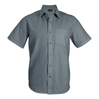 306807-Grey.png Easy Care Lounge Shirt Short Sleeve Mens