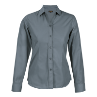 306808-Grey.png Easy Care Blouse Long Sleeve Ladies