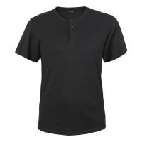 310627-black.png Henley Short Sleeve T-Shirt Mens