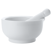 White Basics Mortar & Pestle