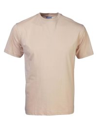 CMT-CCK-165-BEI 165G Crew Neck T-Shirt - Beige