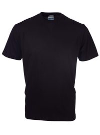 CMT-CCK-165-BLA 165G Crew Neck T-Shirt - Black