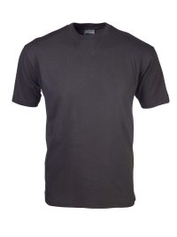 CMT-CCK-165-CHA 165G Crew Neck T-Shirt - Charcoal