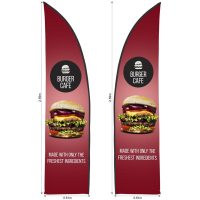 default_1024X1024 Legend 2m Sublimated Arcfin Double-Sided Flying Banner Skin (Excludes Hardware)