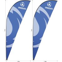 default_1024X1024 Legend 3m Sublimated Sharkfin Flying Banner Skin - Set Of 2 (Excludes Hardware)