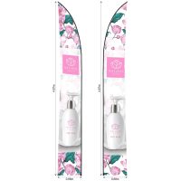 default_1024X1024 Legend 4m Sublimated Arcfin Double-Sided Flying Banner Skin (Excludes Hardware)