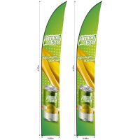 default_1024X1024 Legend 4m Sublimated Arcfin Flying Banner Skin - Set Of 2 (Excludes Hardware)