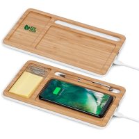 default_1024X1024 Okiyo Musen Bamboo Wireless Charger Desk Organiser