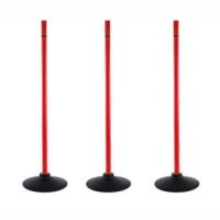 Slalom Poles Indoor - With Rubber Base