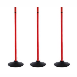 Slalom Poles Indoor - With Rubber Base