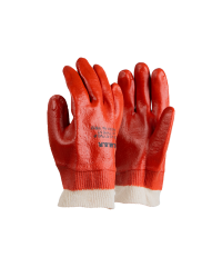 SABS PVC Chemical And Acid Knit Wrist Gloves