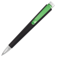 303459-green.png Metallic Clip Ballpoint Pen