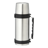 303492-silver.png 1l Stainless Steel Travel Flask with Carry Handle