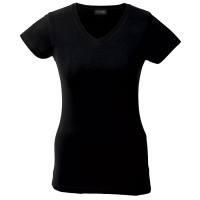 170g Slim Fit V-Neck T-Shirt Ladies