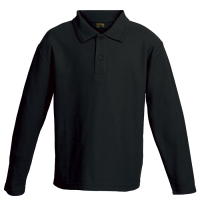 175g Pique Knit Long Sleeve Golfer Kiddies