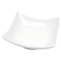 312189-white.png White Basics Wave Sauce Dish