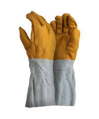 56411119efce6ee158d059baf9c48cce.png Full Grain Deerskin Gloves - 15cm Cuff