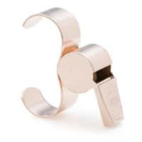 Acme 477/59.5 Thunderer Rosegold Fingergrip Whistle