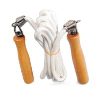 Skipping rope cotton with handles