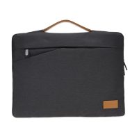 image_1024 SALCEA - Santhome® 15" Laptop Sleeve - Black/Tan