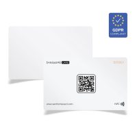 image_1024 Santhome Card - Digital Business NFC Card - White