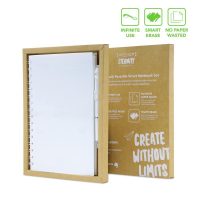 image_1024 Santhome® Eternity - The Reusable Notebook & Pen Set - White