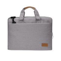 image_1024 SLOTEN - Santhome® 15" Laptop Bag - Grey/Tan
