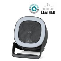 xr:d:DAFxgcDJQvc:150,j:579119445955876693,t:23102309 TASOVA - @memorii Recycled 15W Wireless Charger Bluetooth Speaker - Black