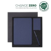 image_1024 TESSIN - CHANGE ZERO Sustainable Gift Set with Refillable Notebook, Pen & Cardholder - Navy