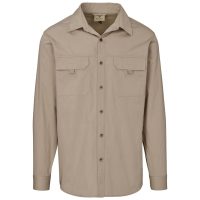 Mens Long Sleeve Mawenzi Twill Shirt