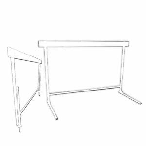 Hurdles school with foldaway legs - 4 weeks delivery